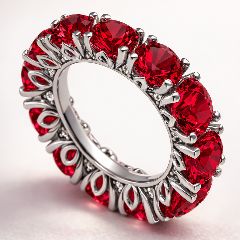 The Ruby Nymphéas Full Eternity